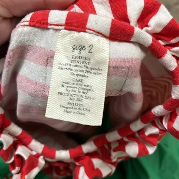 Eleanor Rose Horses Christmas Dress Carousel - Picture 4 of 4